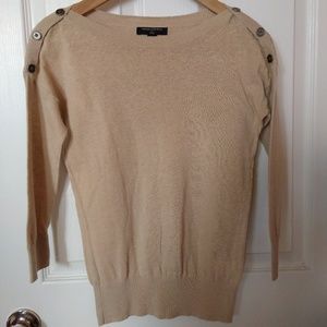 Banana RepublicCream/Beige Top PXXS